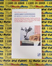 Book Libro ANNUARIO GOVONIANO