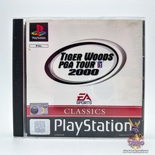 TIGER WOODS PGA Tour 2000 ? Sony Playstation 1 PS1 MULTILINGUA ✅ BLACK LABEL