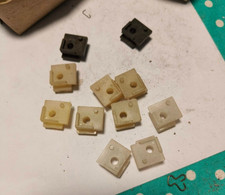 1x ISOLANTE SPINTEROGENO FIAT INNOCENTI ALFA LANCIA - BIANCO