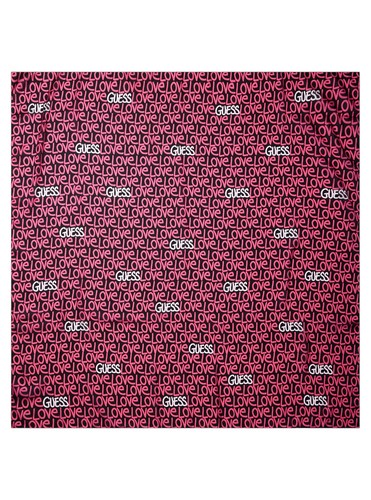 Foulard donna nero guess - foulard,
