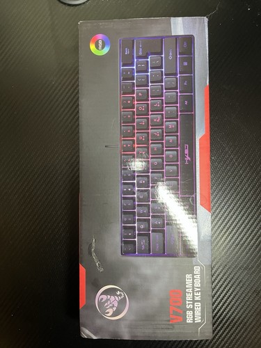 Hxsj v700 tastiera gaming rgb - hxsj,
