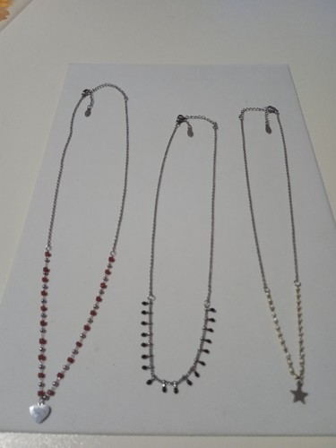 Collana colore argento - , in