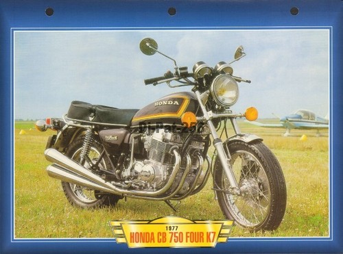 Fiche moto honda - moto, 750