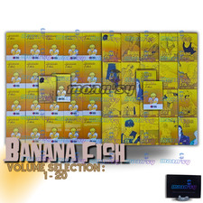 Banana Fish Vol 1-20 Manga Inglese Singolo Fumetti Nuovo di Akimi Yoshida