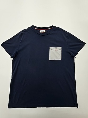 Tommy jeans shirt uomo blu - jeans,