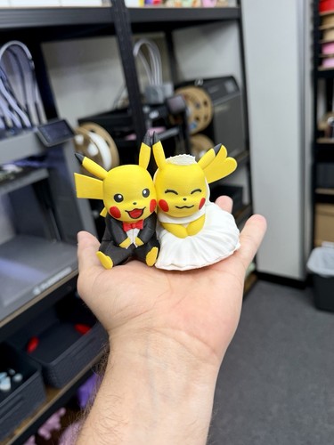 Cake topper matrimonio pikachu - topper,