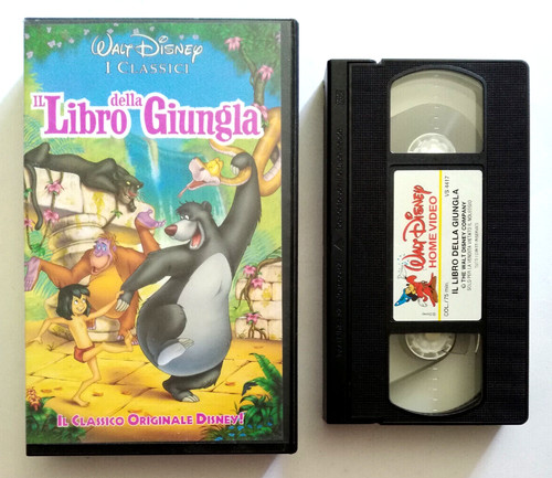 Vhs libro della giungla - della,