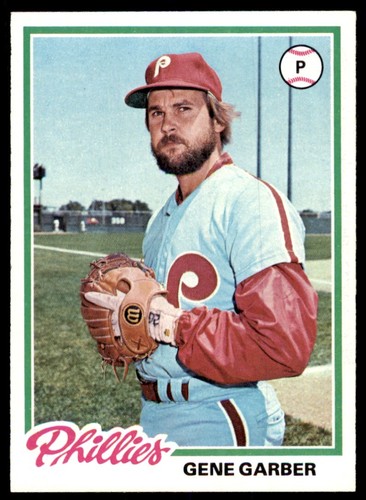 1978 topps gene garber - 1978,
