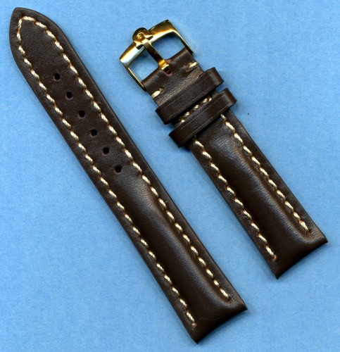20mm originale pelle - pelle, marrone
