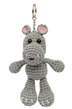 Hippo Crochet Doll Handmade