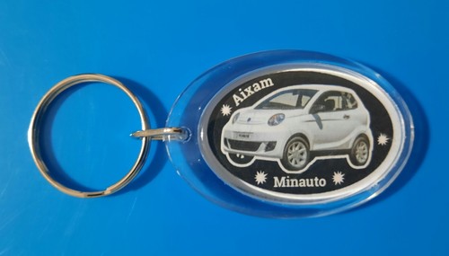 Portachiave minicar aixam - portachiave,