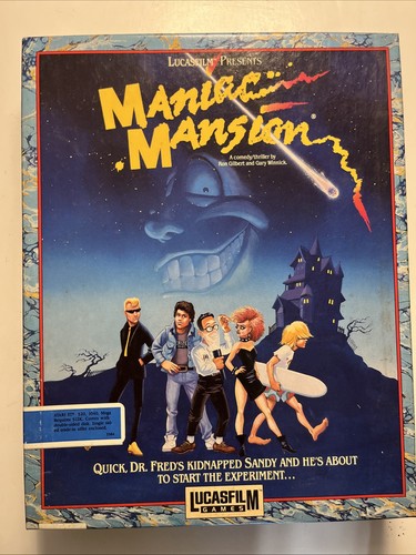 Maniac mansion atari - maniac, st