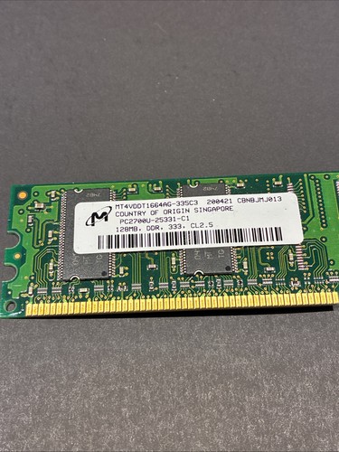 Micron mt4vddt1664ag 335c3 - micron, mt4vddt1664ag-335c3