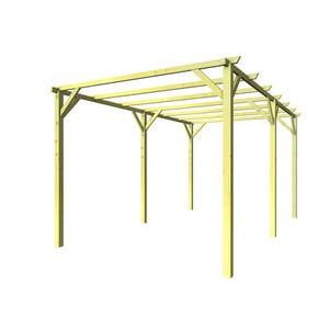 Pergola legno impregnato - in,