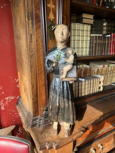 Antica scultura legno - antica,