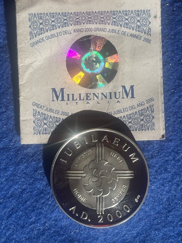 Medaglia millennium italia - medaglia,