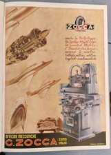 Rara  PUBBLICITÀ  Officine  Zocca Como Anni 50 Advertising Cm 29x21 Favaretto 