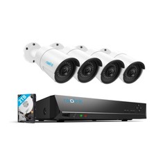 Sistema di videosorveglianza CCTV Reolink 5MP PoE con NVR 8 canali e 2TB