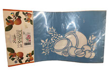 STENCIL PITTURA DECORAZIONE PARETI E LEGNO NATURA MORTA DA CM 24