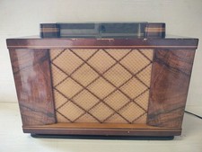 RADIO D'EPOCA A VALVOLE PHILIPS BX68OA - 48 NON FUNZIONANTE BX 680 A anno 1948