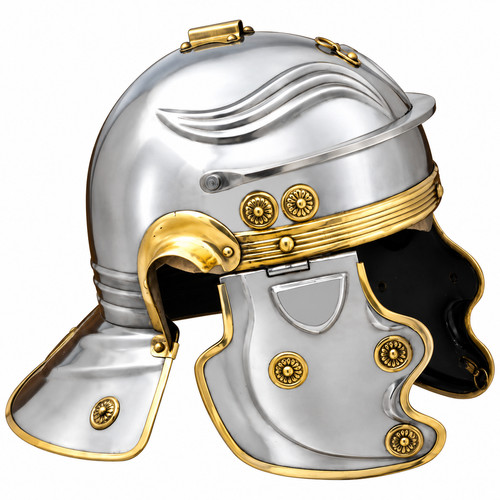 Elmetto romano gallico per - romano, 'h'