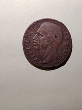 Moneta 10 Centesimi Impero 1936 Regno d'Italia Numismatica Vittorio Emanuele III