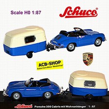 Porsche 356 Cabrio Con Hymer