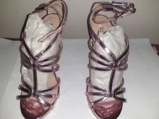 sandali donna LIU JO Rosa pelle lucida n. 40 come nuovi