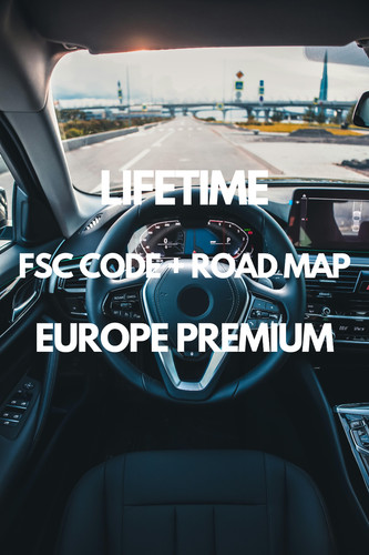 Original bmw map - map, europe
