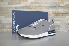 Harmont & Blaine Tg. 44 Sneakers Scarpe con Lacci EFM231.050.6360 Grigio Nuovo