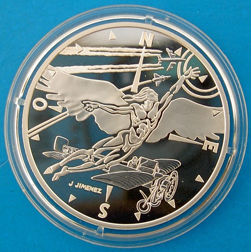 France 2000 argento proof - f,