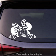 Adesivi Finestrini Auto Minnie