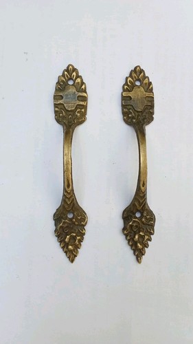 Antica maniglie ottone x - 2,