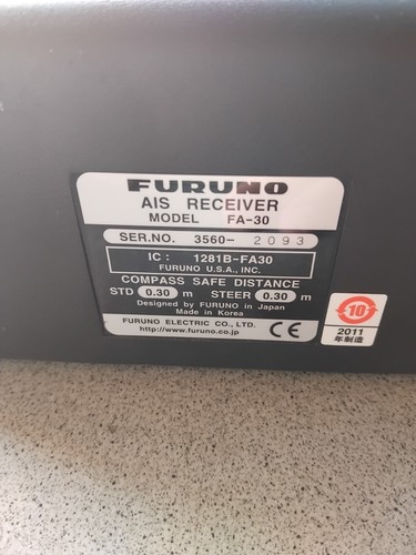 Furuno ais receiver - ais, fa-30