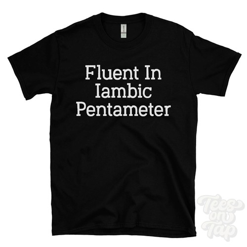 Maglietta pentametro fluente - maglietta,