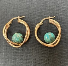 Orecchini doppio cerchio