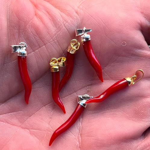 Corno corallo rosso - corallo,