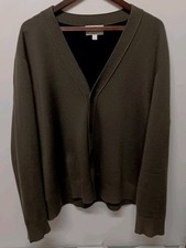 cos cardigan uomo verde scuro