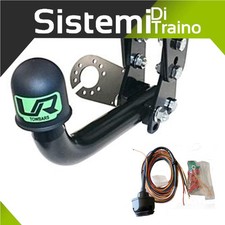 GANCIO TRAINO FISSO PER FIAT PANDA 4X4, IMPIANTO GPL SOTTO PIANALE 82-03 KIT 13P