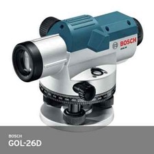 SURVEING Bosch GOL 26X Livello Ottico Auto Esterno Robusto Rilievo 26x 1,6mm 30M