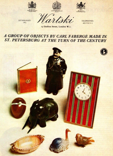 1975 wartski jewelry print - print, ad