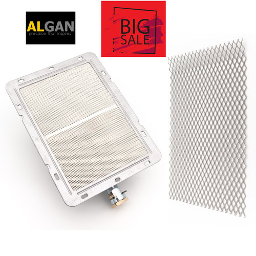 Algan set doppio bruciatore - set,