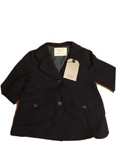 Blazer Zara bambina blu navy