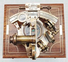 Sestante scott in ottone - sestante,