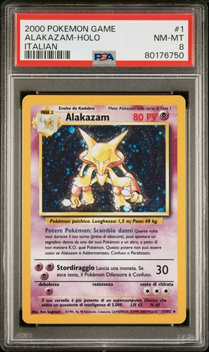 Pokémon 2000 alakazam holo - 2000,