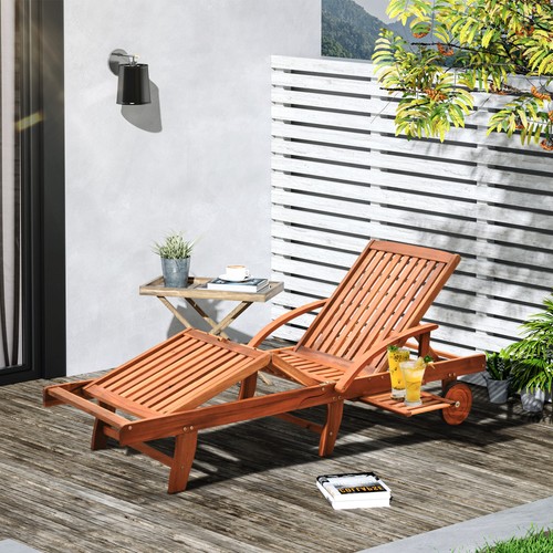 Lettino prendisole legno da - in,