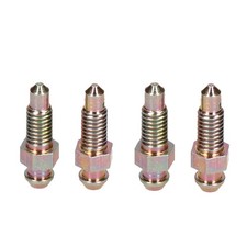 Vite di spurgo per capezzolo pinza freno corta in acciaio 6 mm x 1 mm 4 pz