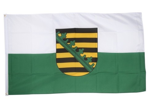 Bandiera germania sassonia - germania,