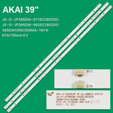 KIT 3 BARRE STRIP LED TV AKAI