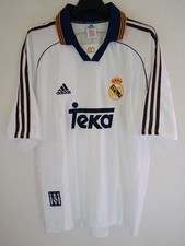 REAL MADRID 1998-1999 Teka camiseta shirt trikot maillot maglia L